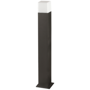 Sanico Goldlux lampa ogrodowa kwadratowa stojąca słupek NEW YORK 74 cm E27 IP44 grafitowa  304636