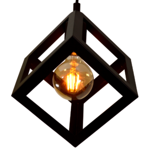 Sanico Polux nowoczesna metalowa industrialna lampa wisząca LOFT SWEDEN 3xE27 IP20 180cm czarna 310361