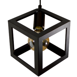 Sanico Polux nowoczesna metalowa industrialna lampa wisząca LOFT SWEDEN 3xE27 IP20 180cm czarna 310361
