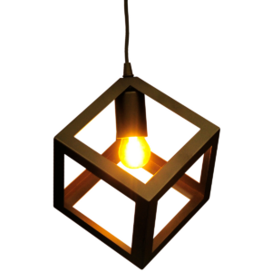 Sanico Polux nowoczesna metalowa industrialna lampa wisząca LOFT SWEDEN 3xE27 IP20 180cm czarna 310361