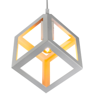 Sanico Polux nowoczesna industrialna lampa wisząca LOFT SWEDEN 3xE27 180cm biała 312457