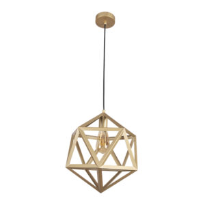 Sanico Goldlux DENMARK 1xE27 lampa wisząca złota IP20 - 318848