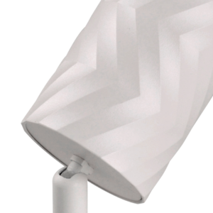 Sanico Goldlux nowoczesny aluminiowy reflektor loft ARRAS 1xGU10 oprawa ścienno sufitowa biało złota 323590