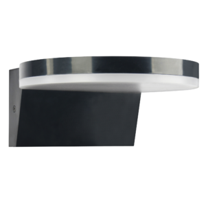 Sanico Goldlux kinkiet ogrodowy oprawa elewacyjna TESA R SMD LED IP54 czarny 324023