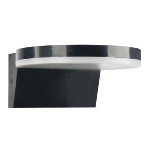 Sanico Goldlux kinkiet ogrodowy oprawa elewacyjna TESA R SMD LED IP54 czarny 324023