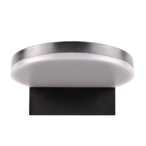 Sanico Goldlux kinkiet ogrodowy oprawa elewacyjna TESA R SMD LED IP54 czarny 324023
