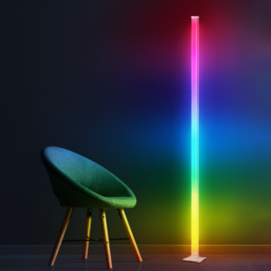 Sanico Goldlux lampa podłogowa MAGICAL LED RGB z pilotem IP20 - 325211