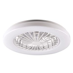 Sanico Goldlux Polux Plafon LIBYA z wentylatorem i pilotem LED 50cm 48W 3000-6500K 5300lm IP20 325792