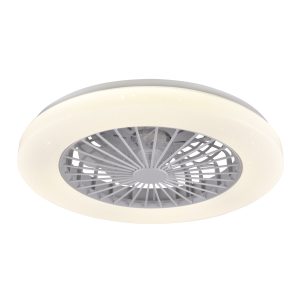 Sanico Goldlux Polux Plafon LIBYA z wentylatorem i pilotem LED 50cm 48W 3000-6500K 5300lm IP20 325792