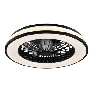 Sanico Goldlux Polux Plafon KENYA z wentylatorem i pilotem LED 50cm 48W  zmienna barwa światła 3000K-6500K 5300lm IP20 325808