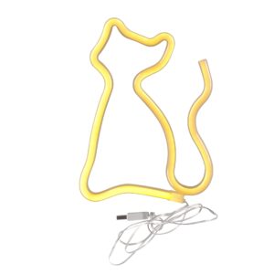Sanico Goldlux lampka dekoracyjna LED NEON KOT USB A zasilanie bateryjne IP20 - 327093