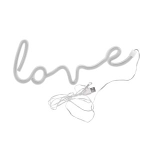 Sanico Goldlux lampka dekoracyjna LED NEON LOVE USB A zasilanie bateryjne IP20 - 327116