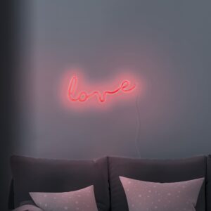 Sanico Goldlux lampka dekoracyjna LED NEON LOVE USB A zasilanie bateryjne IP20 - 327116