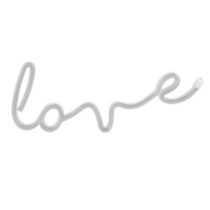 Sanico Goldlux lampka dekoracyjna LED NEON LOVE USB A zasilanie bateryjne IP20 - 327116