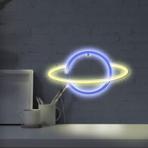 Sanico Goldlux lampka dekoracyjna LED NEON PLANETA USB A zasilanie bateryjne IP20 - 327123