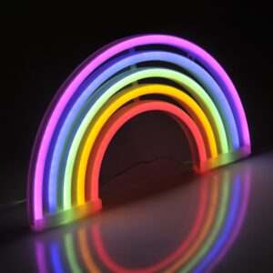 Sanico Goldlux NEON TĘCZA lampka dekoracyjna USB A zasilanie bateryjne IP20 - 327130