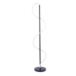 Sanico Goldlux lampa podłogowa EMMA LED 36W czarna 4000K IP20 - 330185