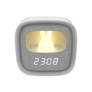 Sanico Goldlux lampka nocna BUNNY 2 LED z budzikiem IP20 - 328144