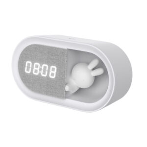 Sanico Goldlux lampka nocna BUNNY 3 LED z budzikiem IP20 - 328151