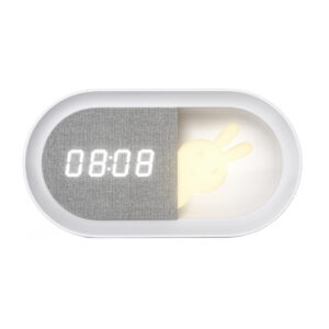 Sanico Goldlux lampka nocna BUNNY 3 LED z budzikiem IP20 - 328151
