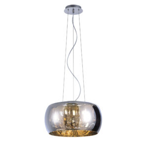 Sanico Goldlux Polux lampa wisząca loft chrom ROMEO 6xG9 310613