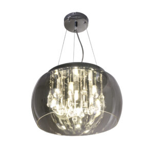 Sanico Goldlux Polux lampa wisząca loft chrom ROMEO 6xG9 310613