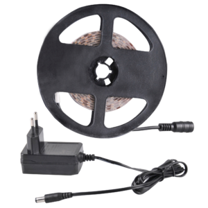 Sanico Goldlux Zestaw taśma LED 12V 18W 240 LED 2m NEUTRALNA 4000K + zasilacz IP20 - zasilacz / IP65 - taśma - 315366