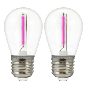 Sanico Goldlux Żarówki LED do girlandy PARTY NEON 36V 2 sztuki RÓŻOWE - 322227