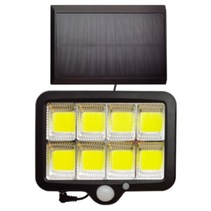 Sanico Goldlux INTEGRA LED naświetlacz solarny z czujnikiem ruchu i zmierzchu + pilot IP44 - 323101