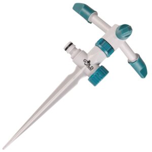 Sanico Goldlux Zraszacz ogrodowy obrotowy 360° trójramienny wbijany - 323866