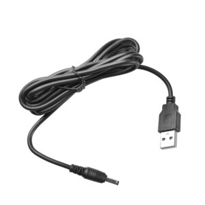 Sanico Goldlux Przewód USB A - minijack DC 3,5 do lampki Cosmos czarny - 325235