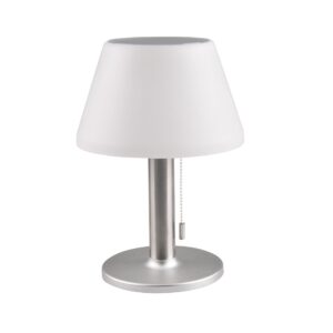 Sanico Goldlux lampa ogrodowa stołowa solarna VIOLA LED IP44 srebrna 325457