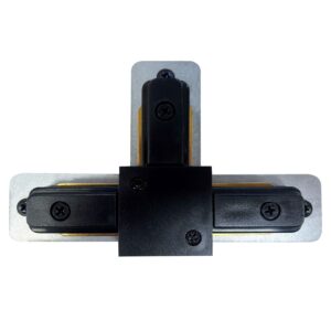Sanico Goldlux Łącznik typu T do szyny 1-fazowej czarny IP20 - 327239