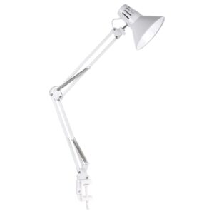 Sanico Goldlux WORKER 1xE27 lampka biurkowa biała IP20 - 327536