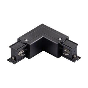 Sanico Goldlux Łącznik kątowy L prawy do szyny 3-fazowej czarny IP20 - 327840