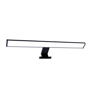 Sanico Goldlux kinkiet nad lustro LED ELBA 60 czarny 4000K IP44 - 328533