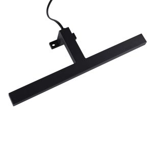 Sanico Goldlux kinkiet nad lustro LED ELBA 60 czarny 4000K IP44 - 328533