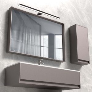 Sanico Goldlux kinkiet nad lustro LED SAMOS 60 czarny 4000K IP44 - 328595