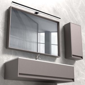 Sanico Goldlux kinkiet nad lustro LED SAMOS 90 czarny 4000K IP44 - 328601