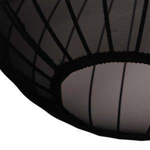 Sanico Goldlux lampa wisząca SENSAI 1xE27 czarna IP20 - 330574