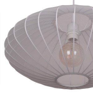 Sanico Goldlux lampa wisząca KINU 1xE27 biała IP20 - 330604