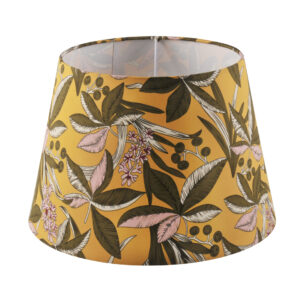Abażur do lampy podłogowej SCARLET stożek 35cm yellow nature 330826 Sanico Goldlux