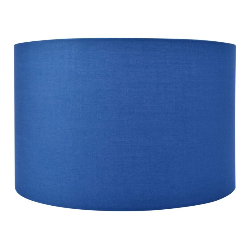 Abażur do lampy podłogowej SCARLET walec 40cm navy blue 330772 Sanico Goldlux