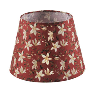 Abażur do lampy podłogowej SCARLET stożek 35cm red nature 330888 Sanico Goldlux
