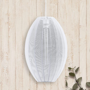 Sanico Goldlux lampa wisząca KAREI 1xE27 biała IP20 - 330628