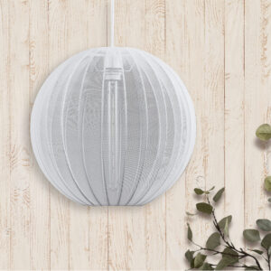 Sanico Goldlux lampa wisząca SENSAI 1xE27 biała IP20 - 330581