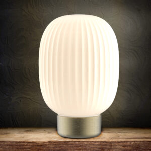 Lampka dekoracyjna stołowa LED LATTE 329837 z akumulatorem USB-C złota Sanico Goldlux