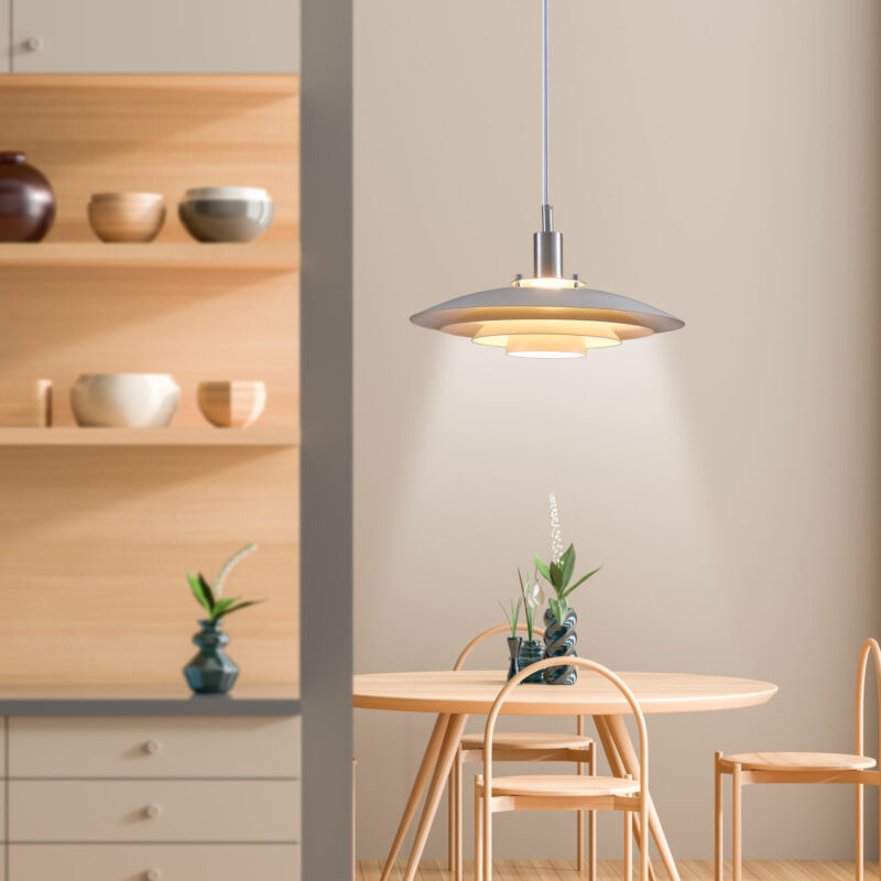 Lampa wisząca TAYLOR 1xE27 czarna 330550 Sanico Goldlux