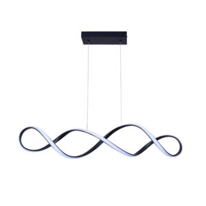 Lampa wisząca LED INFINITO L 34W 4000K czarna 331052 Sanico Goldlux