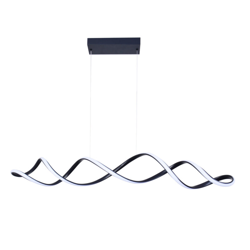 Lampa wisząca LED INFINITO XXL 43W 4000K czarna 331069 Sanico Goldlux